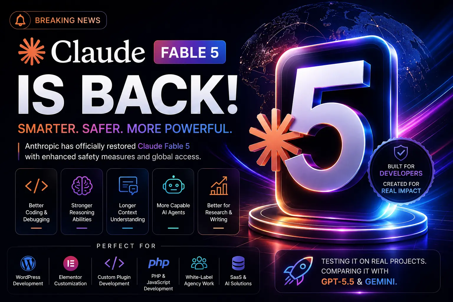 Claude Fable 5 access restored